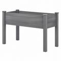 Jardinera Elevada para Exterior 90x40x80 cm Gris