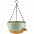 Maceta Colgante Verde y Marrón 25 cm