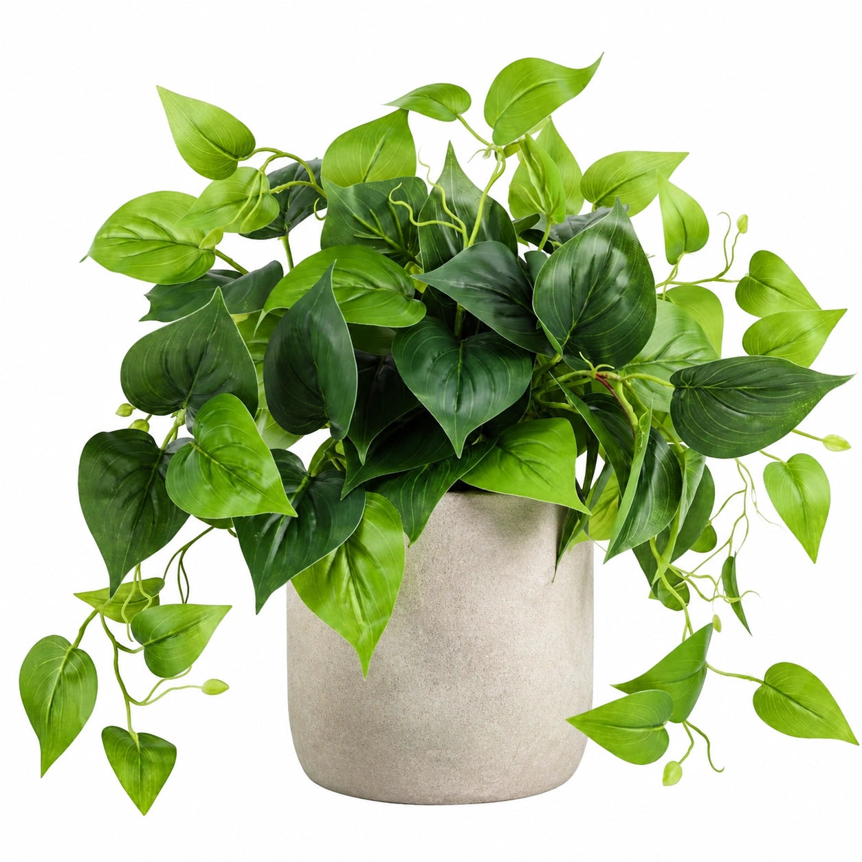 Planta Artificial Verde para Interior con Maceta