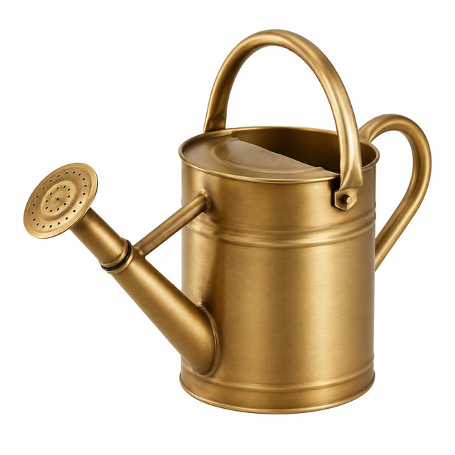 Regadera de Metal 5L Color Dorado Mate para Jard¨ªn