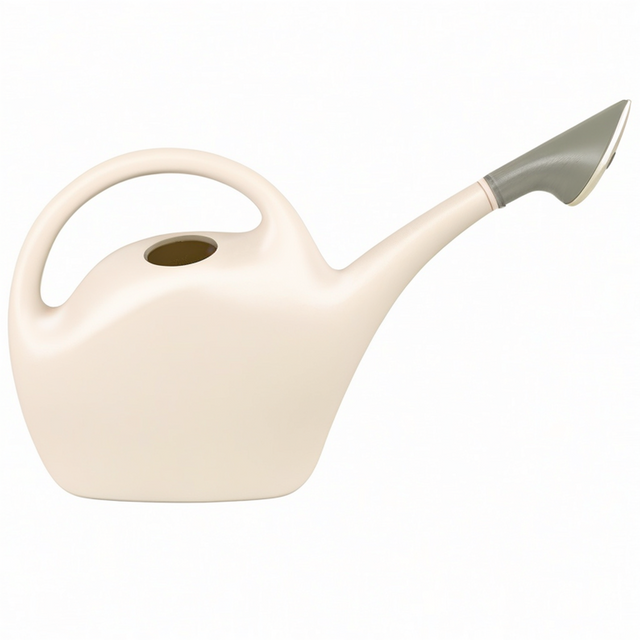 Regadera Beige Verde 2L con Boquilla Desmontable