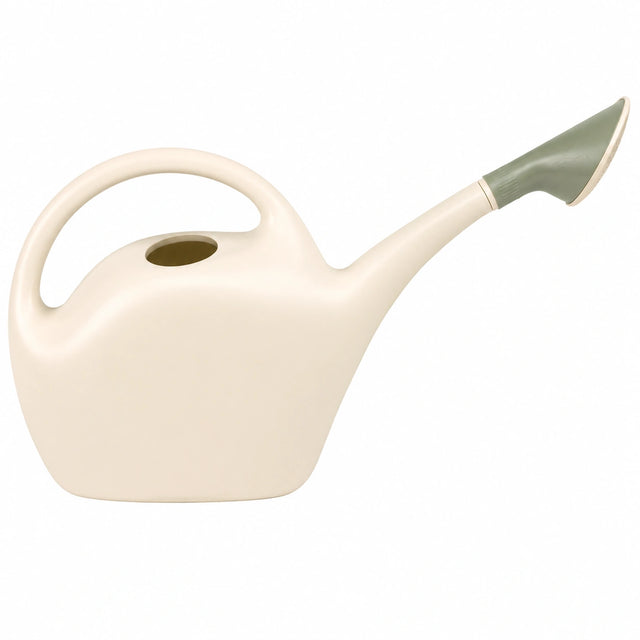 Regadera Beige Verde 2L con Boquilla Desmontable